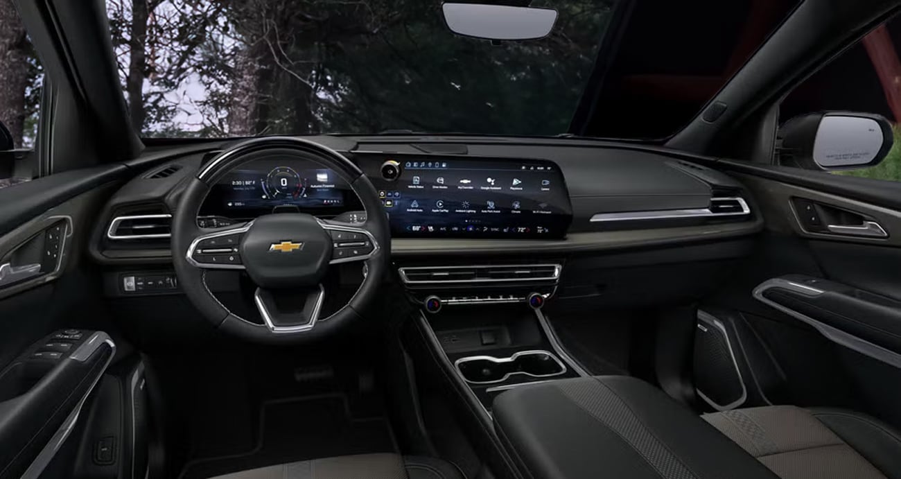 2025 Chevy Traverse High Country interior