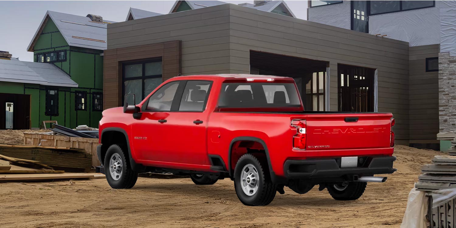 2025 Chevy Silverado 2500 HD WT back