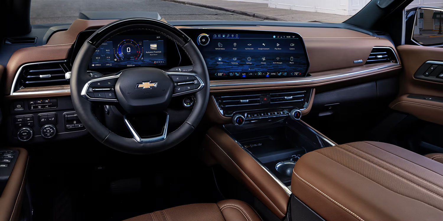 2026 Chevy Suburban interior