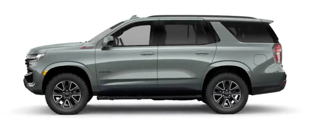 2024 Chevy Tahoe Silver Sage Metallic