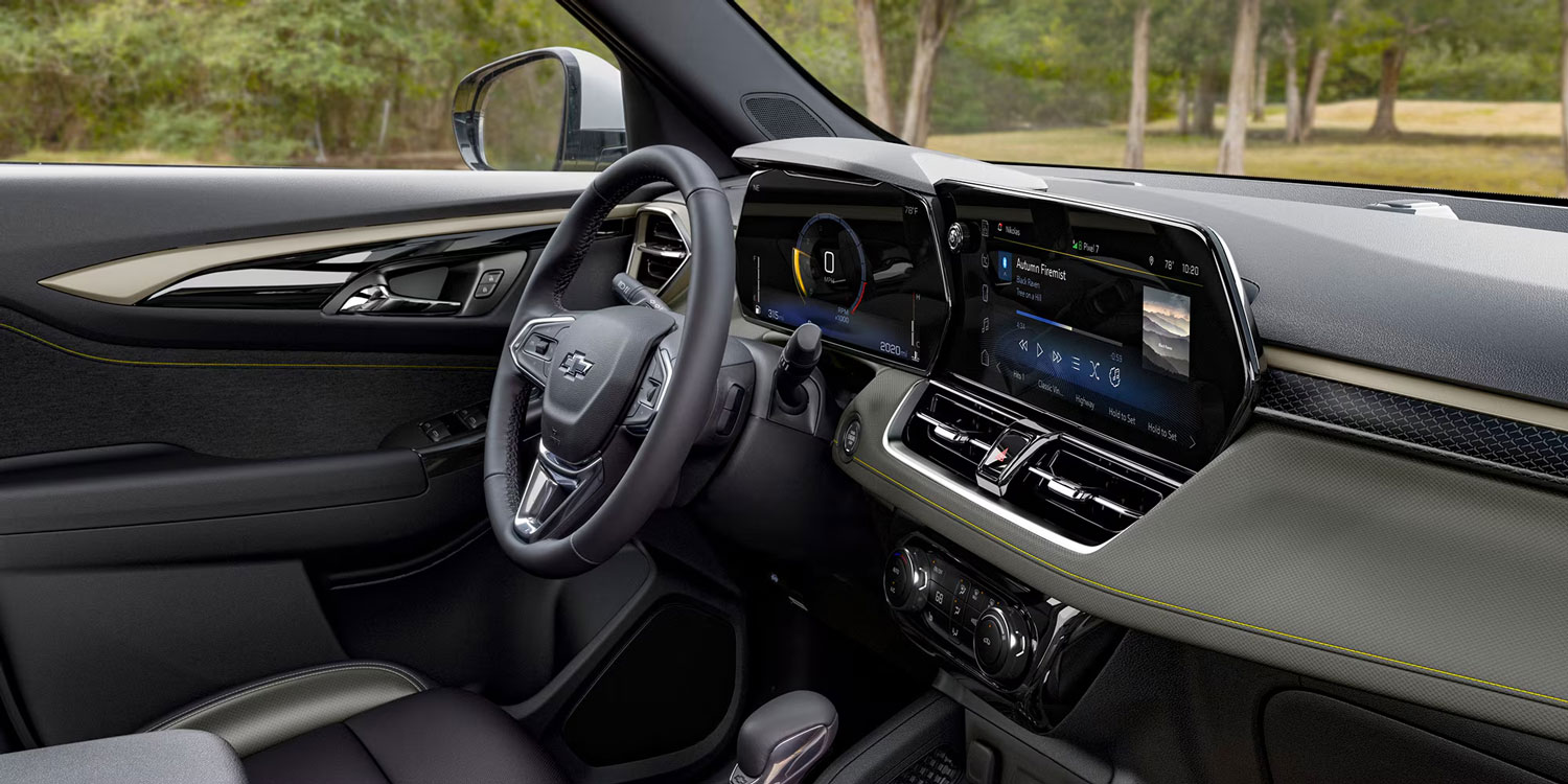 2025 Chevy Trailblazer RS interior