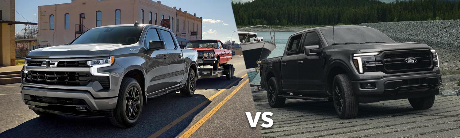 2026 Chevy Silverado 1500 vs. Ford F-150