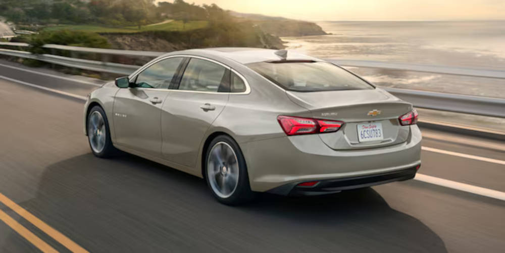 2024 Chevy Malibu driving