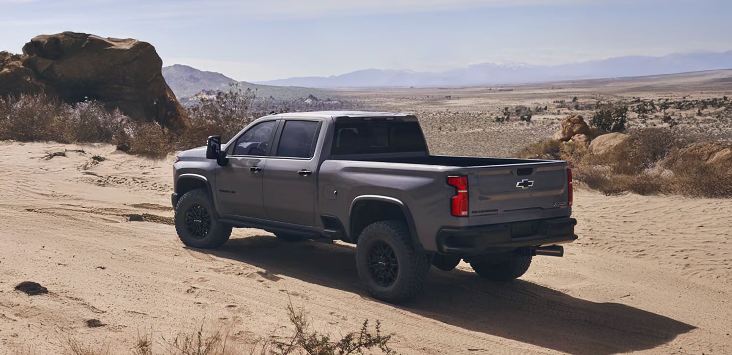Chevy Silverado HD back