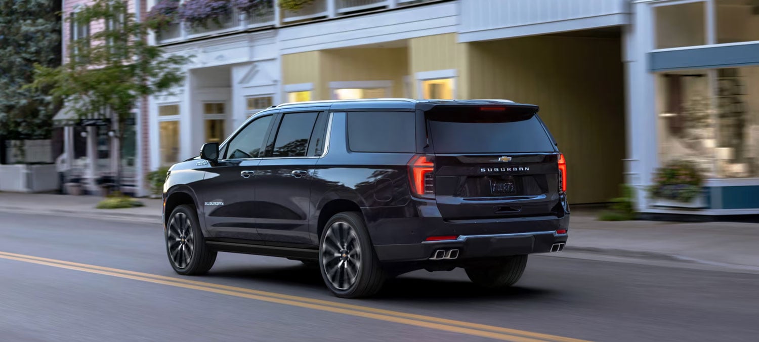 2026 Chevy Suburban back