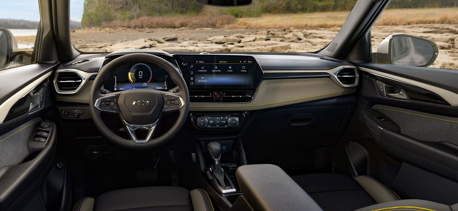2026 Chevy Trailblazer interior