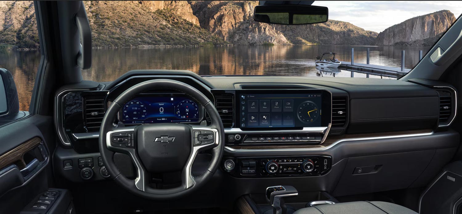 2026 Chevy Silverado 1500 interior