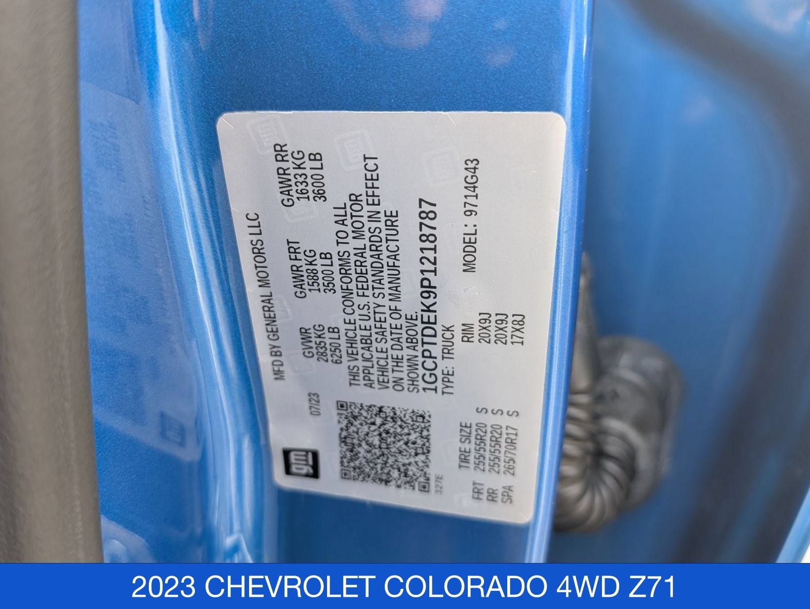 2023 Chevrolet Colorado Z71 - Photo 31