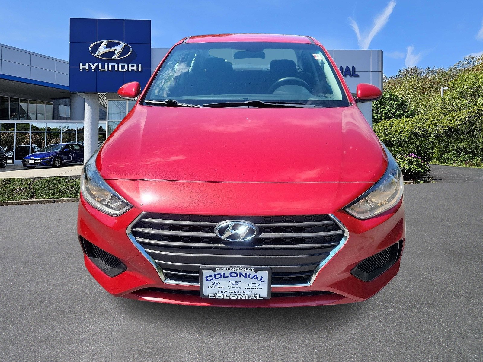 Used 2018 Hyundai Accent SE with VIN 3KPC24A39JE017640 for sale in New London, CT