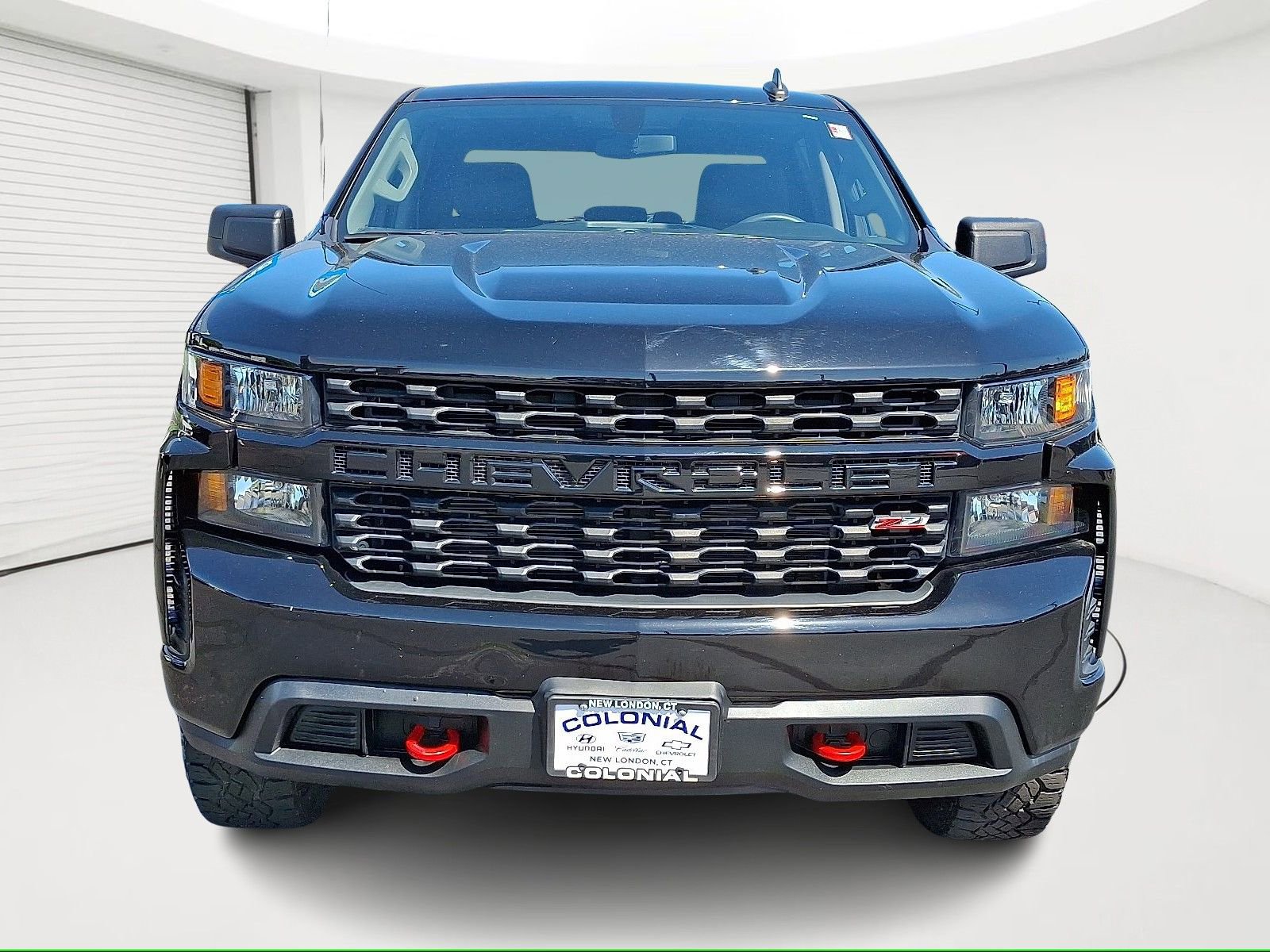 Certified 2021 Chevrolet Silverado 1500 Custom with VIN 1GCPYCEFXMZ151824 for sale in New London, CT