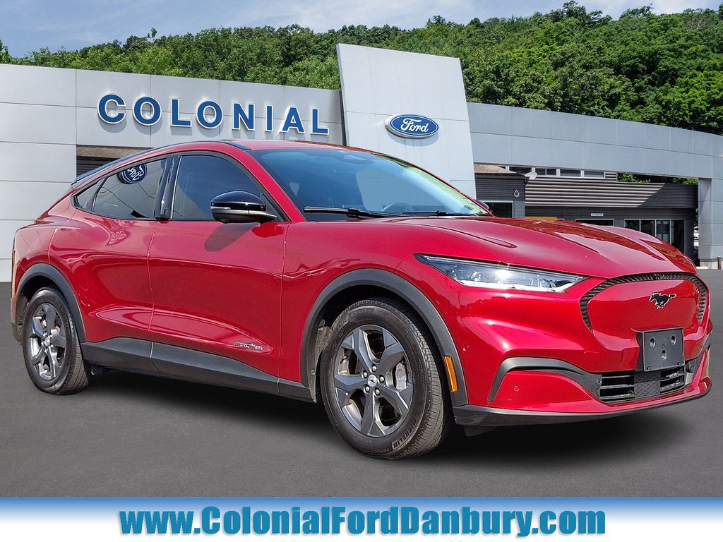 Certified 2023 Ford Mustang Mach-E Select AWD with VIN 3FMTK1SS9PMA09259 for sale in Danbury, CT