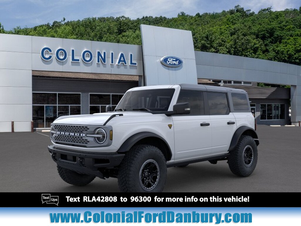 New 2024 Ford Bronco For Sale at Colonial Ford of Danbury VIN