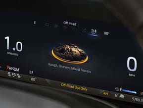 Seven Available Drive Modes