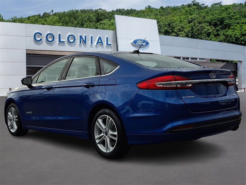 Certified 2018 Ford Fusion Hybrid S Sedan