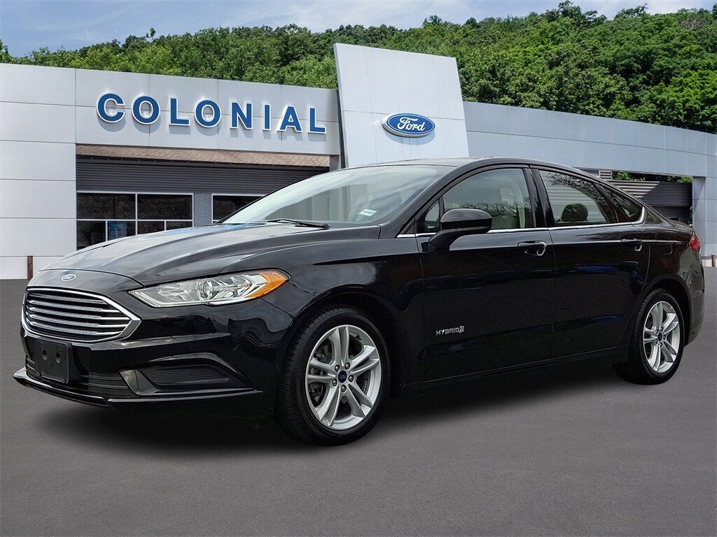 Certified 2018 Ford Fusion Hybrid S Sedan