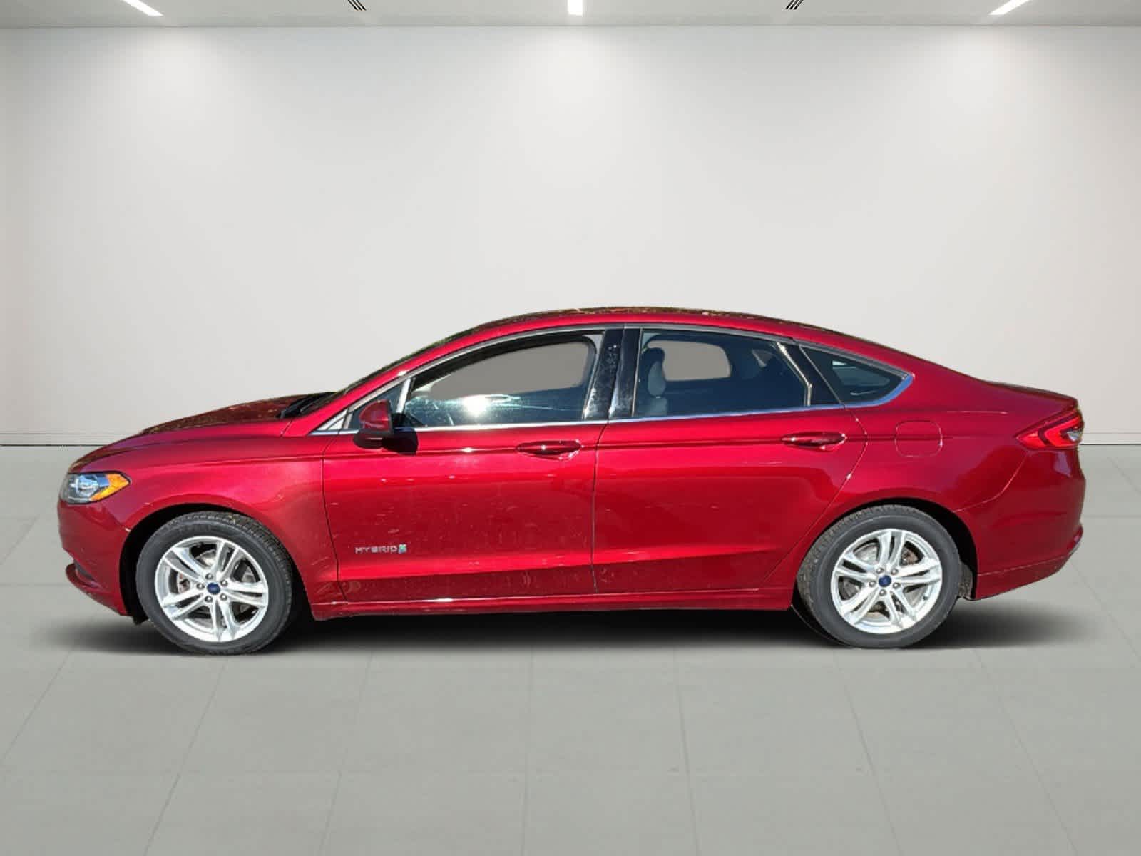 Used 2018 Ford Fusion Hybrid SE with VIN 3FA6P0LU5JR221783 for sale in Marlborough, MA