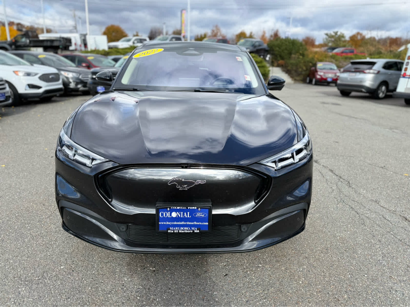 Used 2022 Ford Mustang Mach-E Premium RWD with VIN 3FMTK3RMXNMA25552 for sale in Marlborough, MA