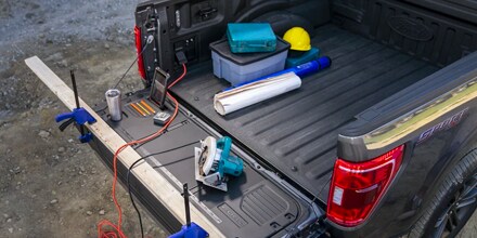 tailgate work surface