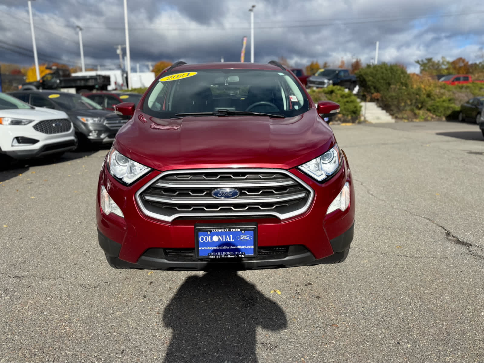Used 2021 Ford EcoSport SE with VIN MAJ6S3GLXMC409400 for sale in Marlborough, MA