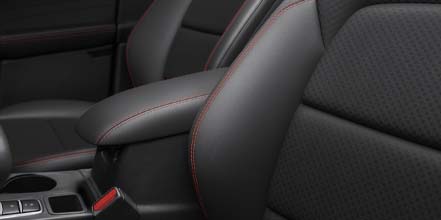 Plush Contour Bucket Seats