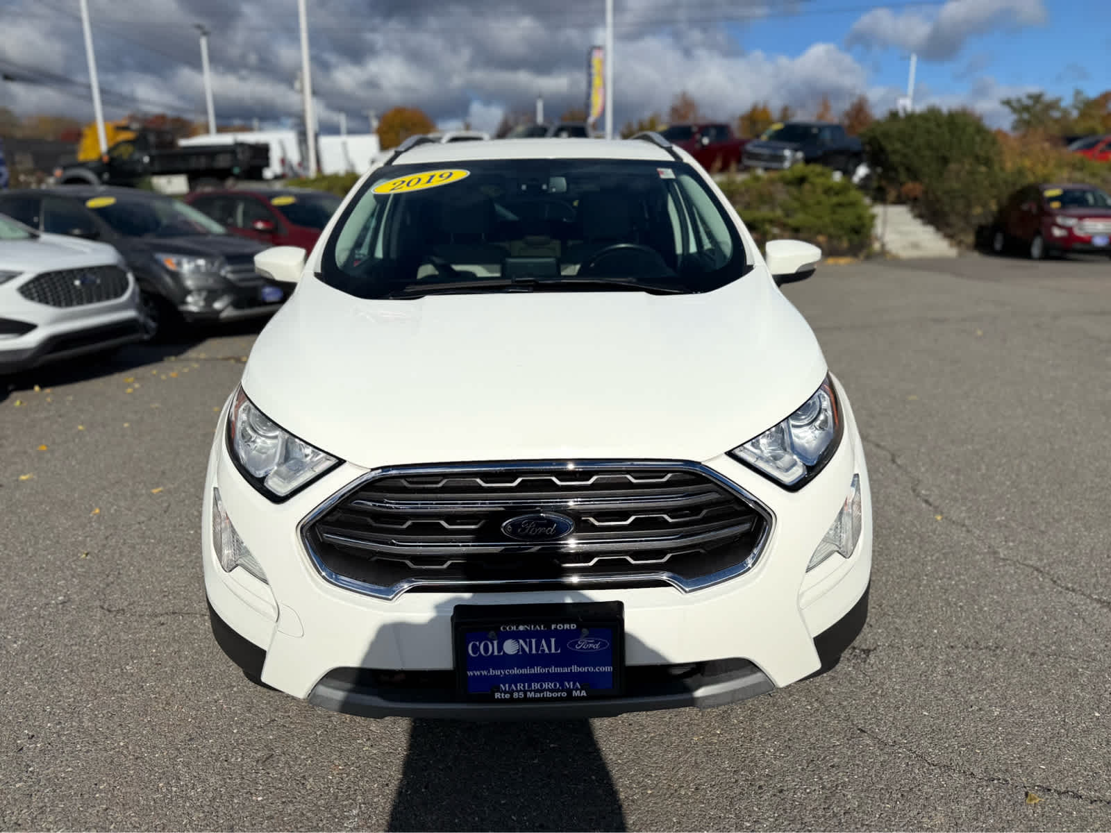 Used 2019 Ford Ecosport Titanium with VIN MAJ6S3KLXKC275931 for sale in Marlborough, MA