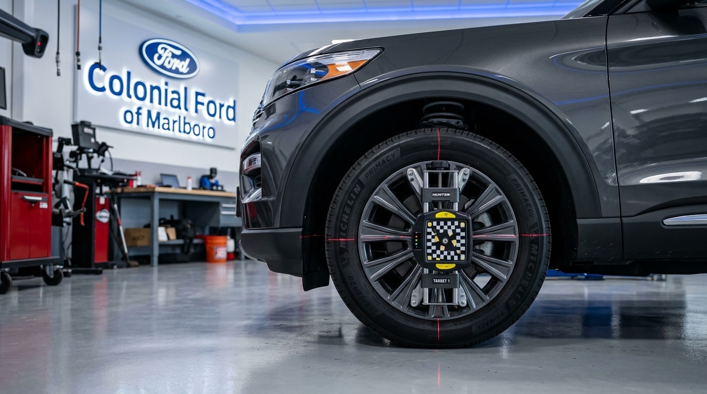 Ford Wheel Alignment Service Middlesex County Massachusetts