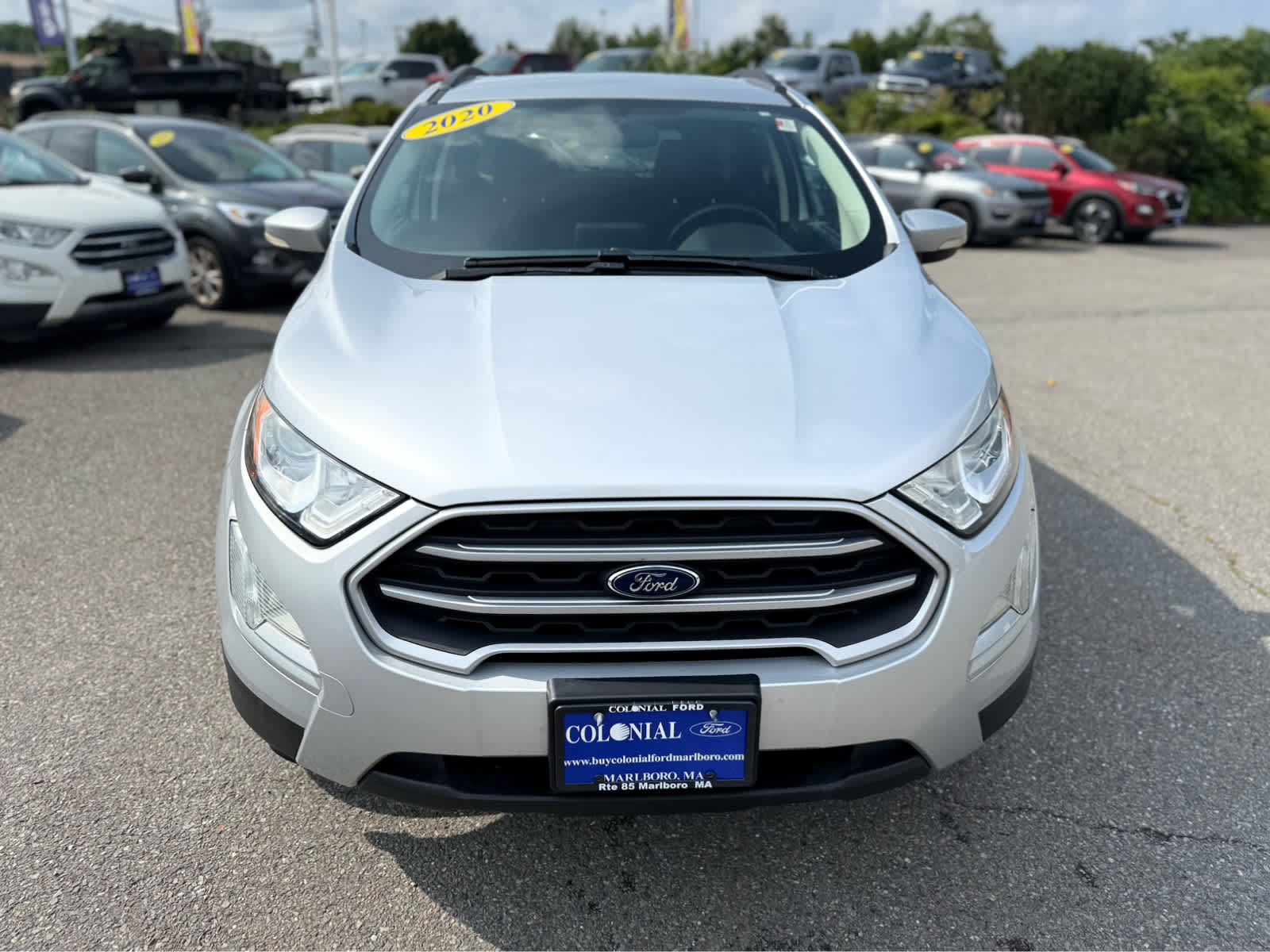 Used 2020 Ford Ecosport SE with VIN MAJ6S3GL9LC337538 for sale in Marlborough, MA