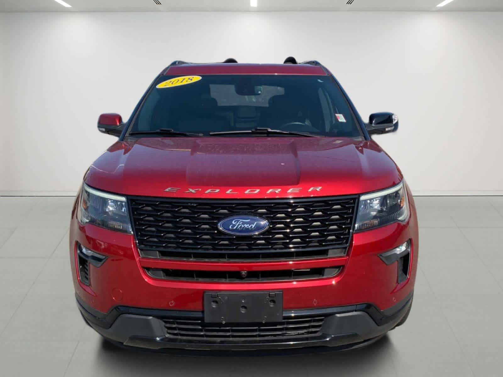 Used 2018 Ford Explorer Sport with VIN 1FM5K8GT0JGA94500 for sale in Marlboro, MA