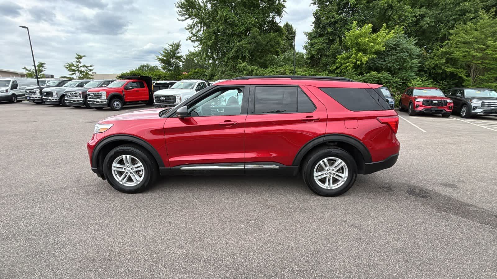 Used 2023 Ford Explorer XLT with VIN 1FMSK8DHXPGC13147 for sale in Marlboro, MA