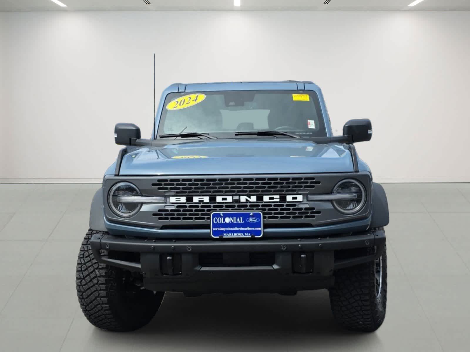 Used 2024 Ford Bronco 4-Door Badlands with VIN 1FMEE9BP5RLA55928 for sale in Marlboro, MA