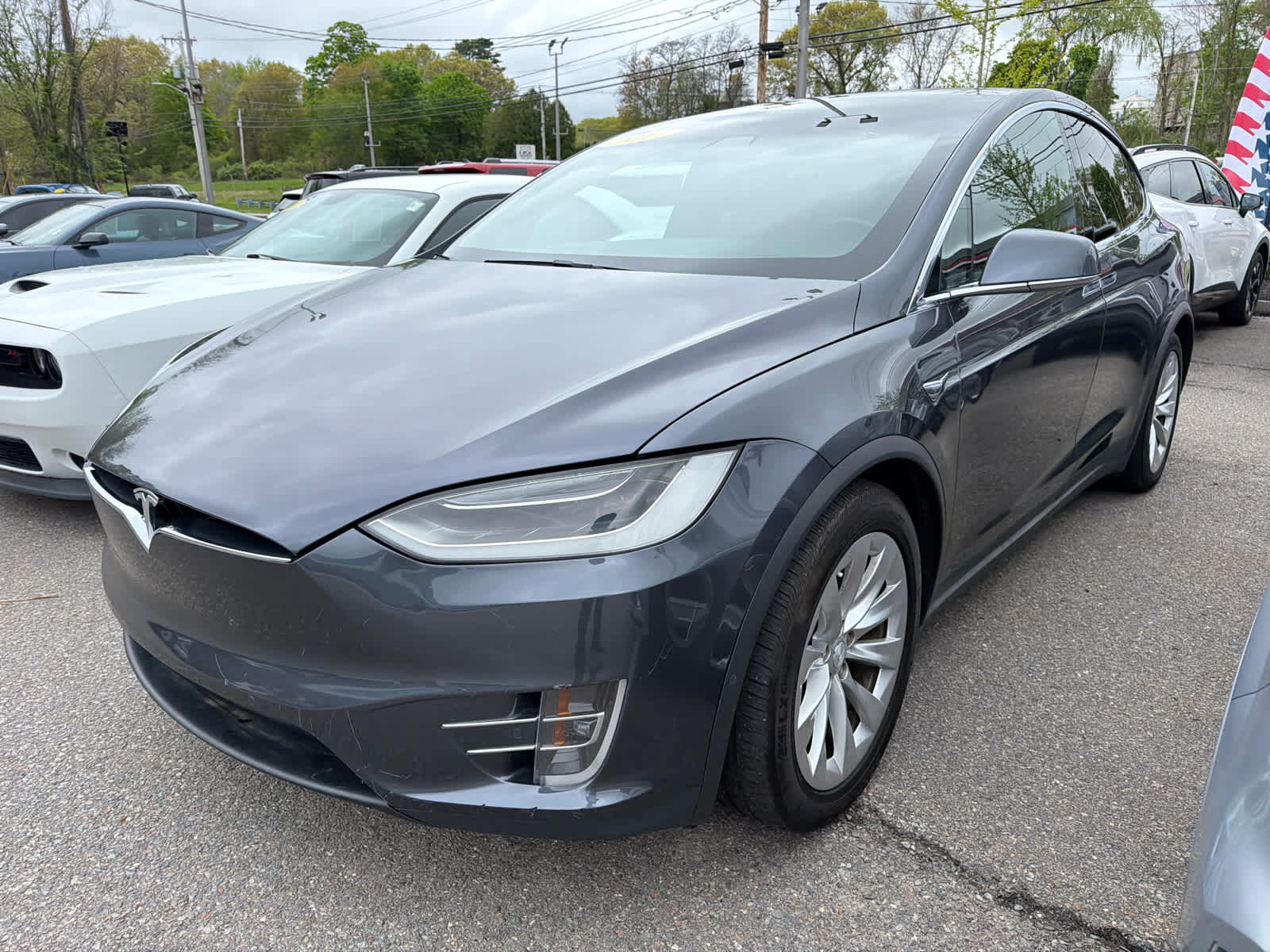 Used 2017 Tesla Model X 90D with VIN 5YJXCBE27HF052153 for sale in Marlborough, MA