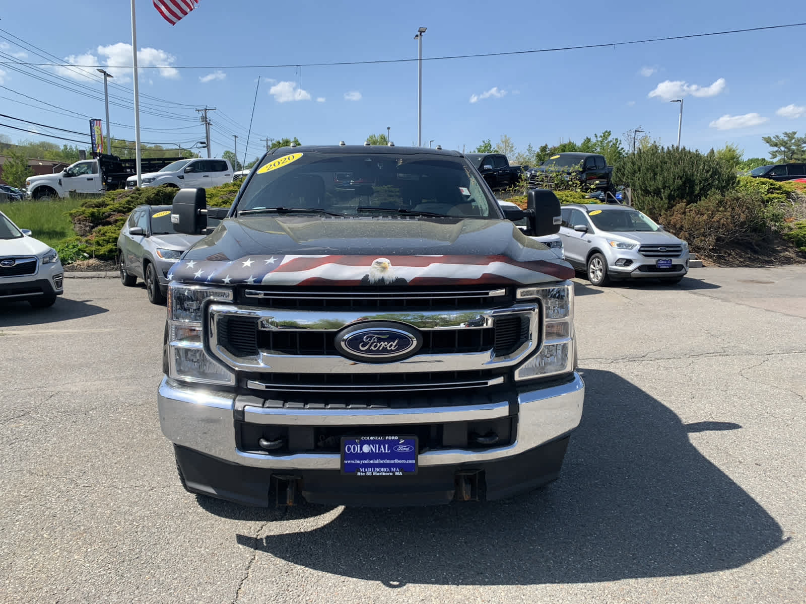 Used 2020 Ford F-350 Super Duty XL with VIN 1FT8X3BN9LEE30190 for sale in Marlboro, MA