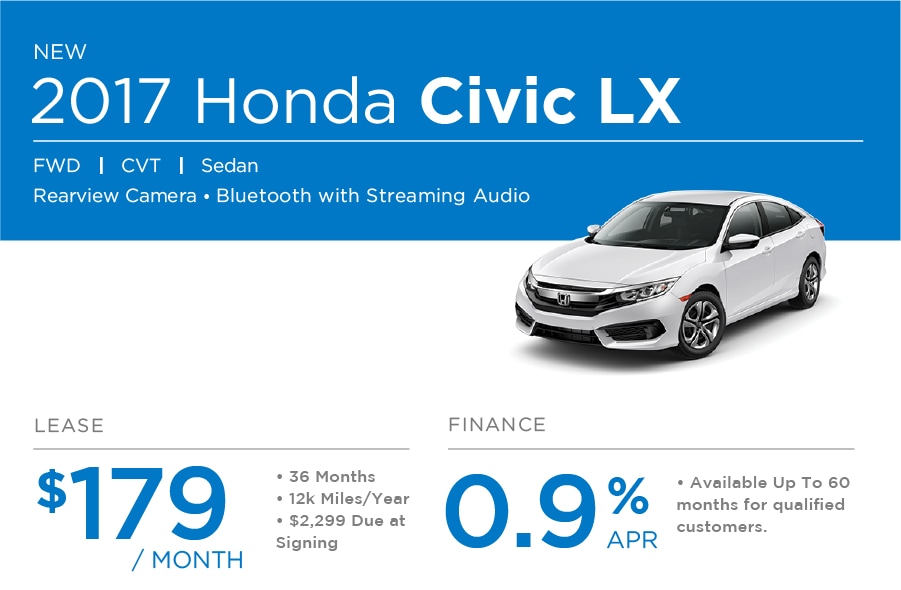 Honda Civic Special Offer