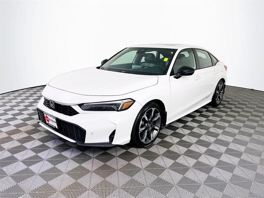 Certified 2025 Honda Civic Sedan Hybrid Sport Touring Sedan