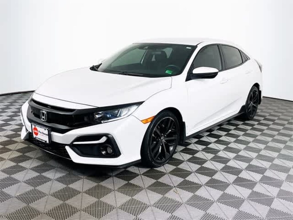 Certified 2021 Honda Civic Hatchback Sport CVT
