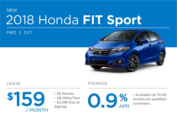 Honda Fit Special Offer