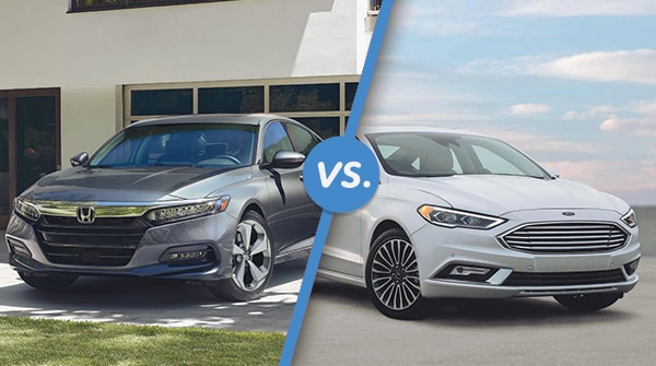 Comparison: 2018 Honda Accord vs 2018 Ford Fusion
