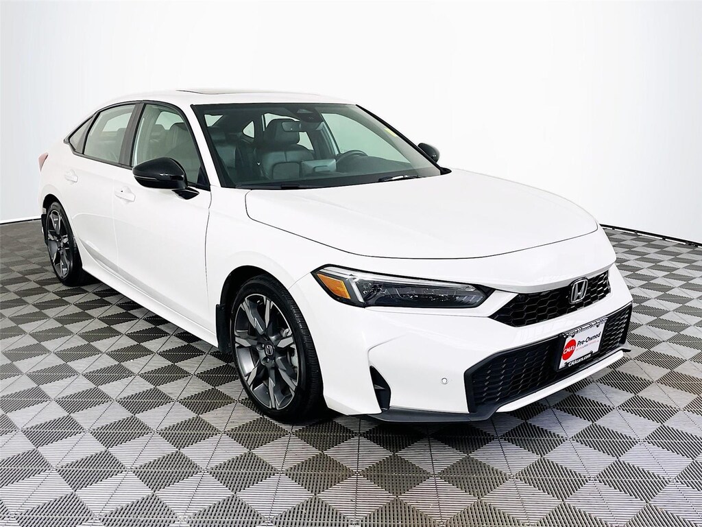 Certified 2025 Honda Civic Sedan Hybrid Sport Touring Sedan