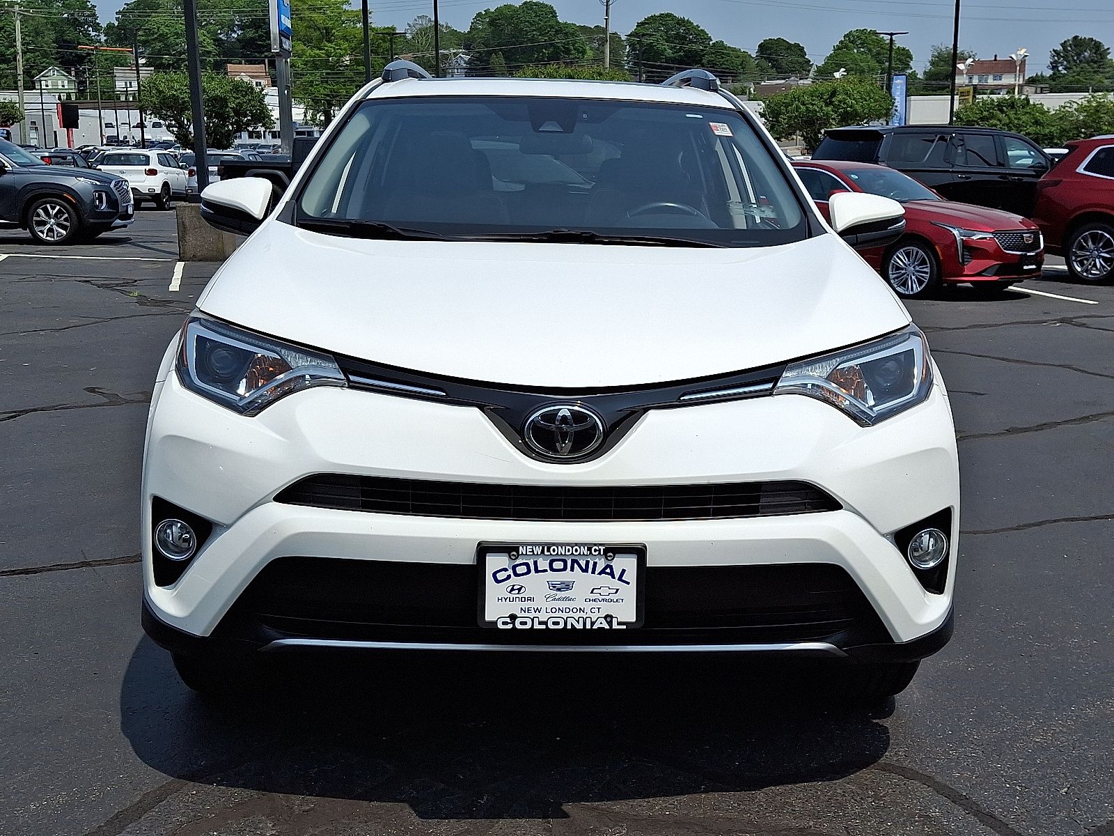 Certified 2018 Toyota RAV4 XLE with VIN JTMRFREV3JJ253064 for sale in New London, CT