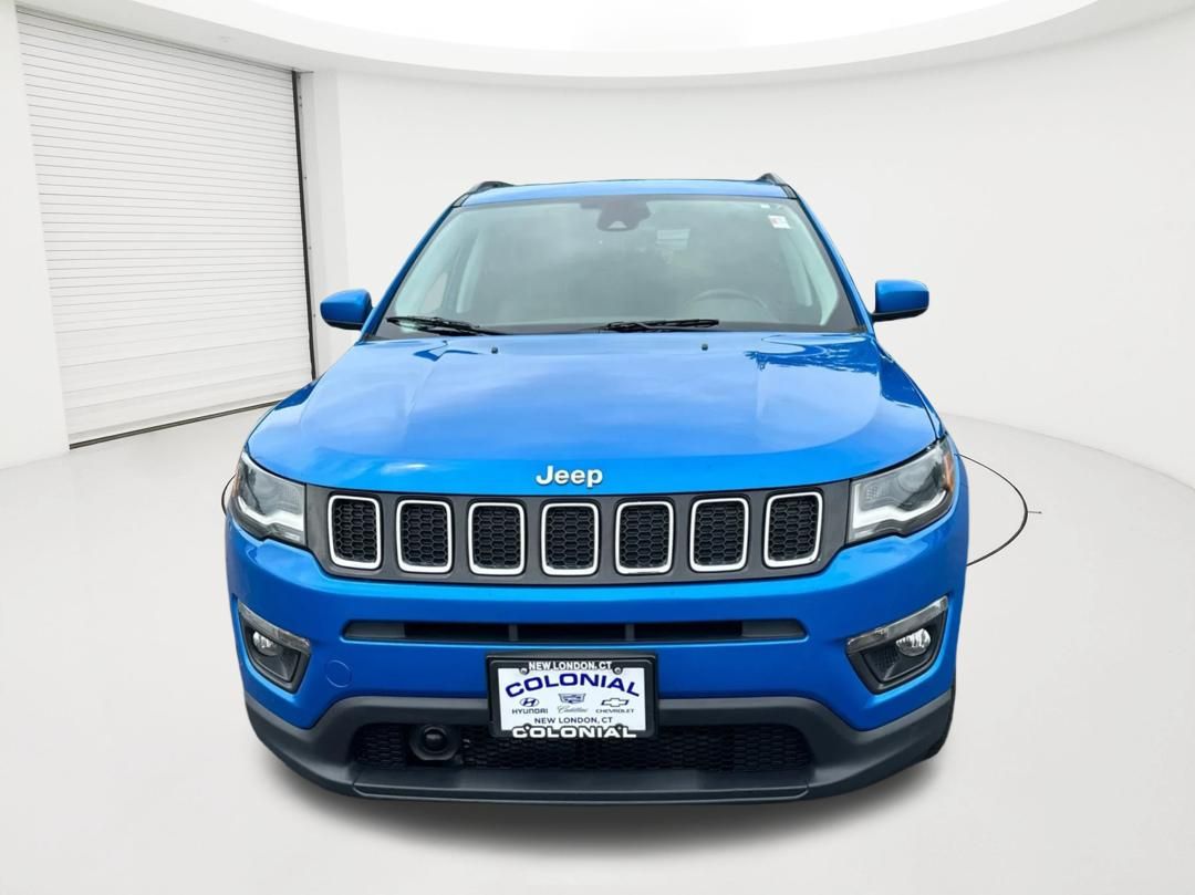 Used 2018 Jeep Compass Latitude with VIN 3C4NJDBB9JT283186 for sale in New London, CT