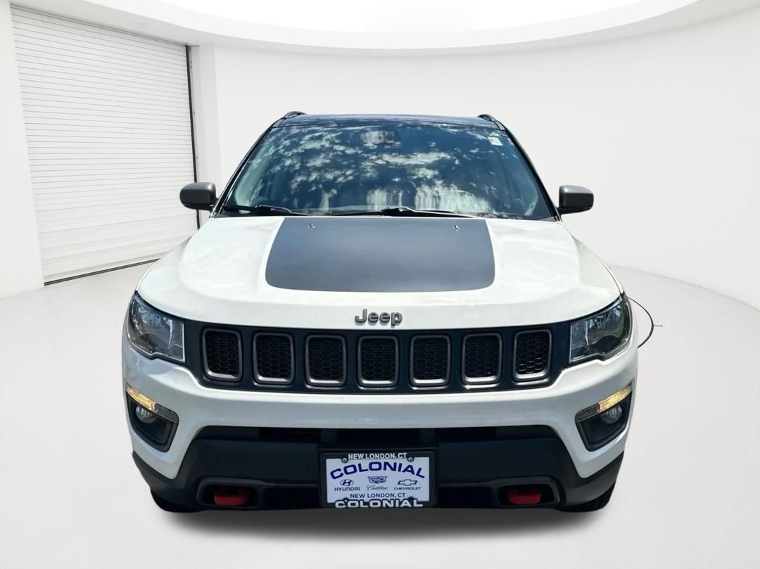 Used 2019 Jeep Compass Trailhawk with VIN 3C4NJDDB0KT754267 for sale in New London, CT