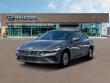 New 2026 Hyundai Elantra Hybrid Blue Sedan