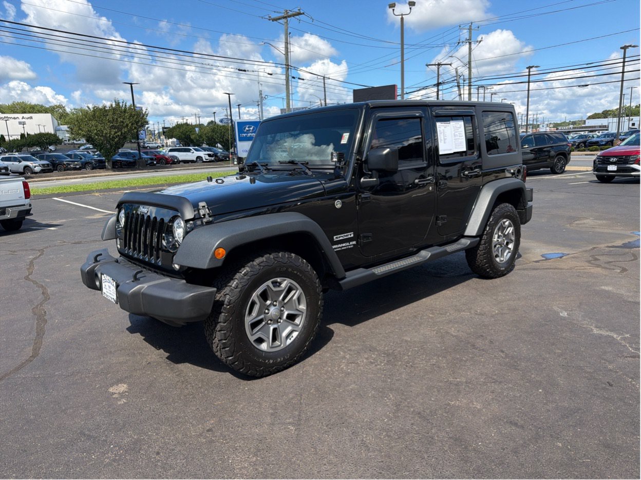 Used 2017 Jeep Wrangler JK Unlimited Sport 4x4 SUV