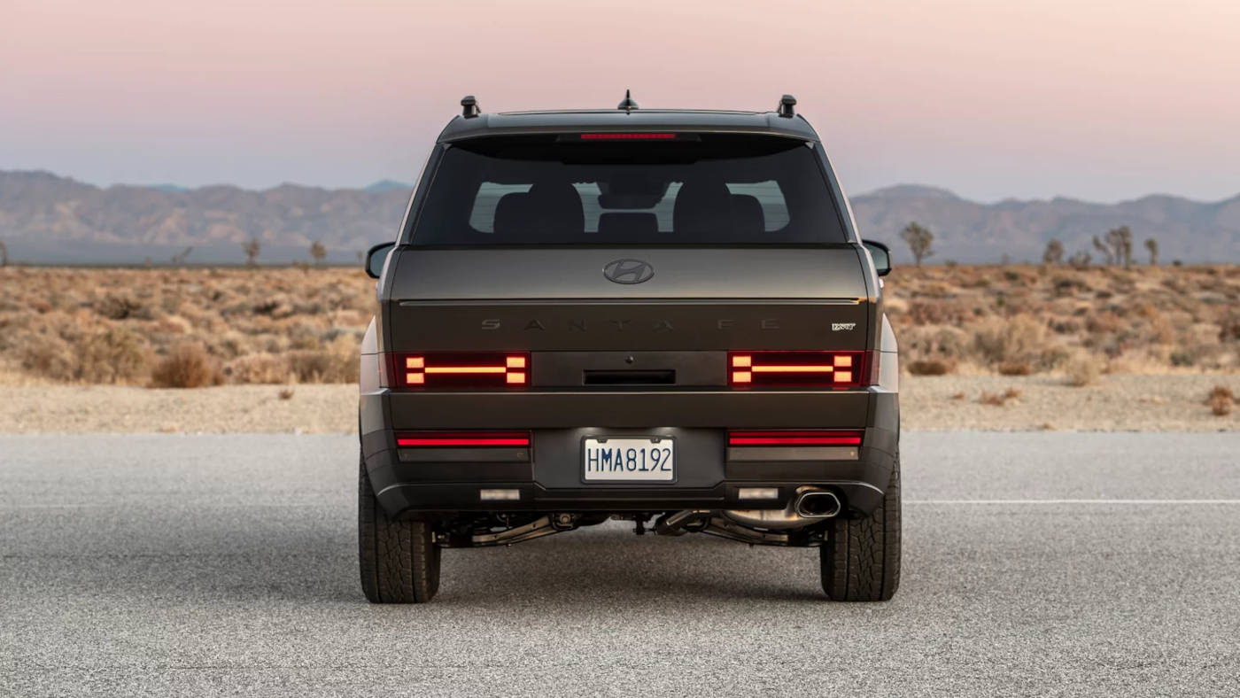2025 Hyundai Santa Fe rear view