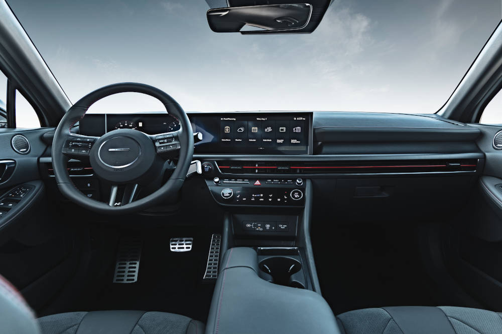 2024 Hyundai Sonata rear interior
