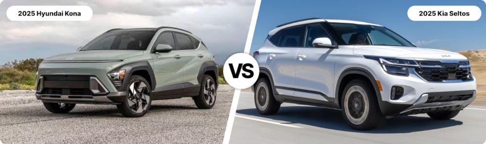 2025 Hyundai Kona and Kia Seltos