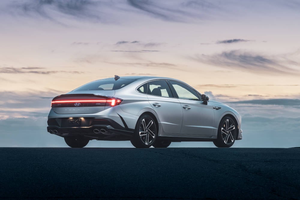 2024 Hyundai Sonata rear view