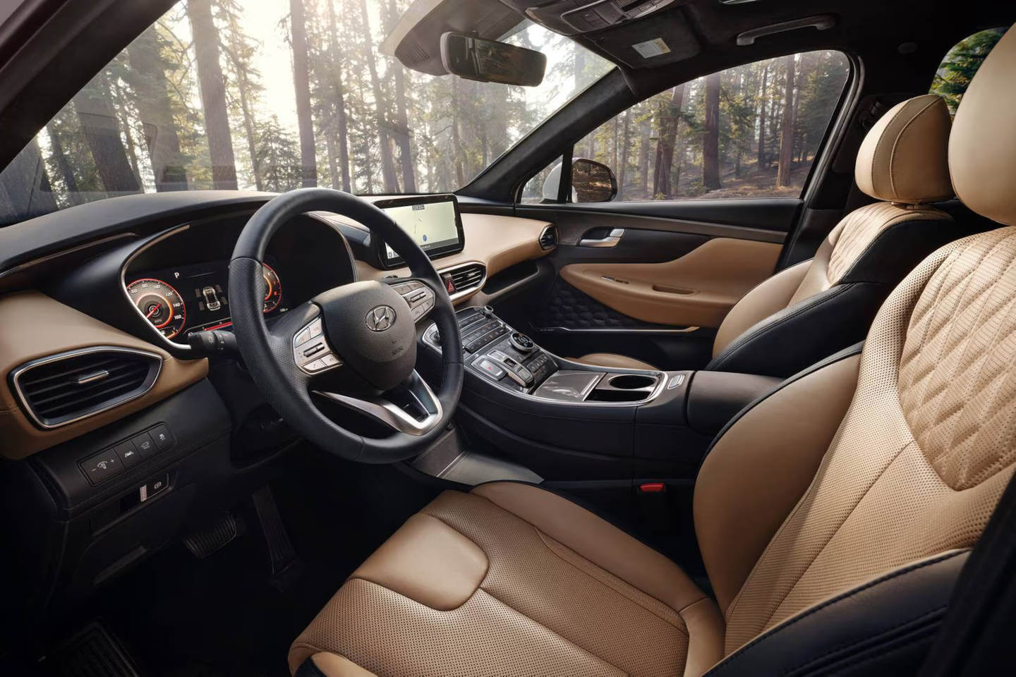 2023 Hyundai Santa Fe interior