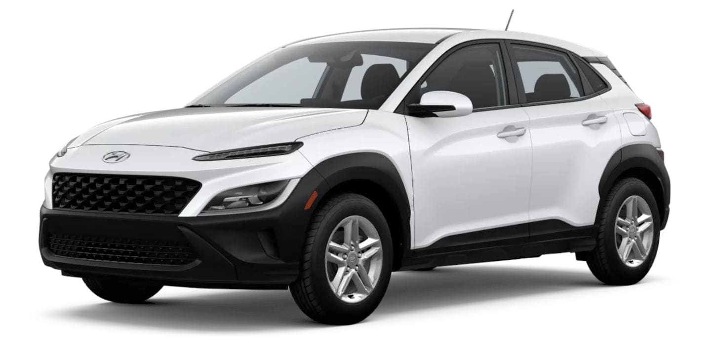 2023 Hyundai Kona white