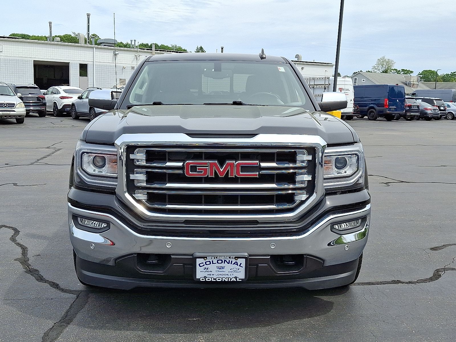 Certified 2017 GMC Sierra 1500 SLT with VIN 3GTU2NEC5HG461570 for sale in New London, CT
